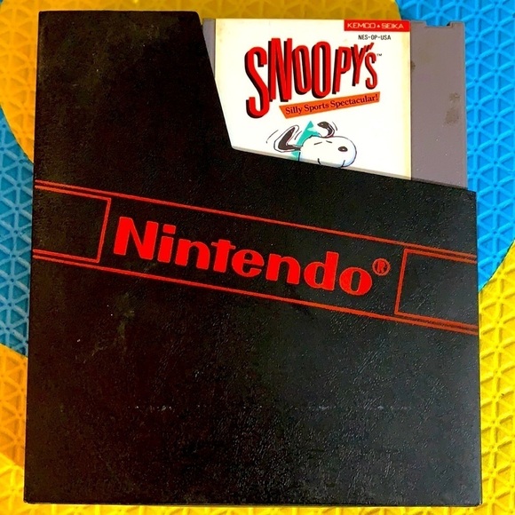 Vintage 1985 Nintendo Snoopy’s silly Sports spectacular NES OP USA game - Picture 1 of 6